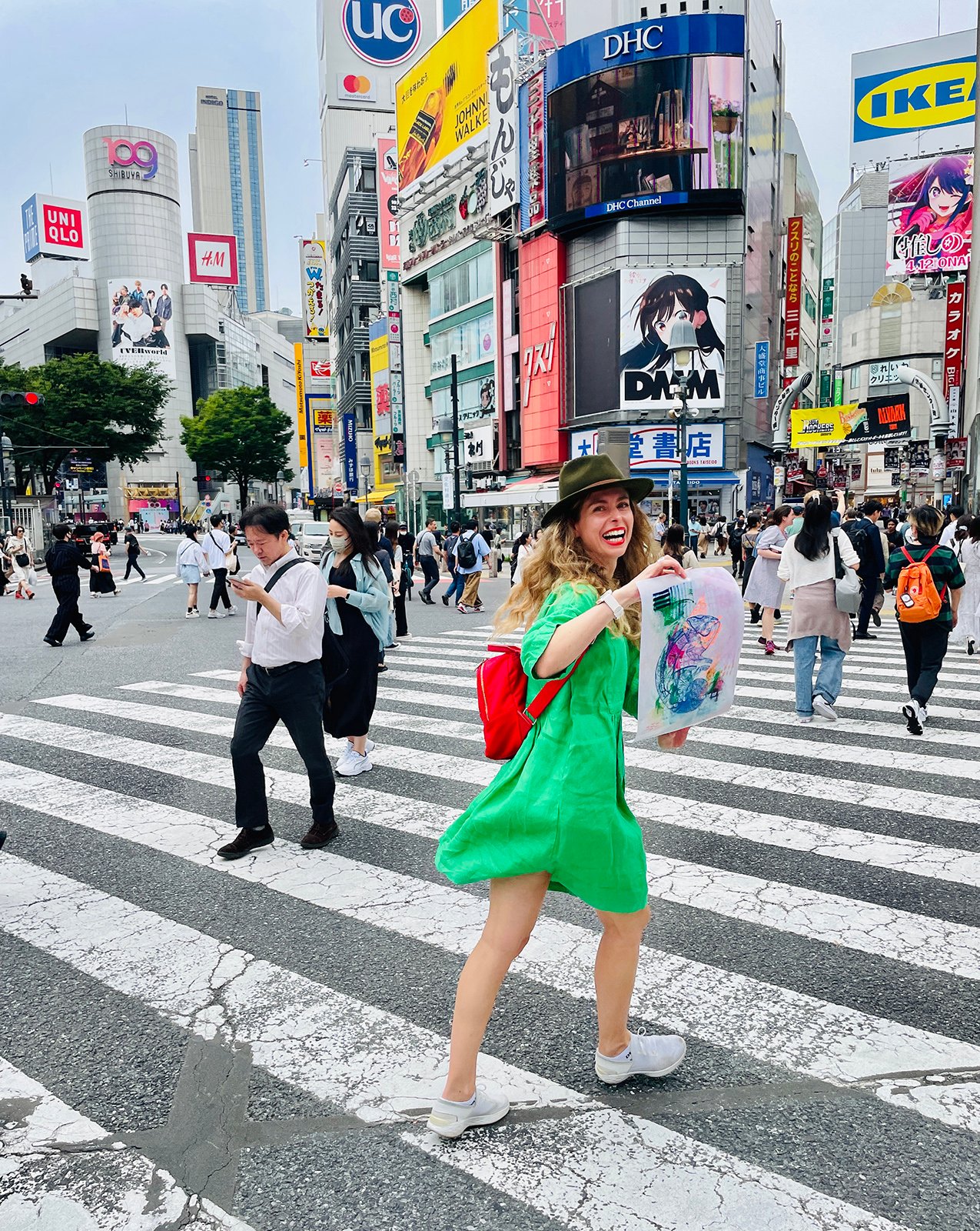 Japan Tokyo Shibuya Crossing Lucia Lukas Art