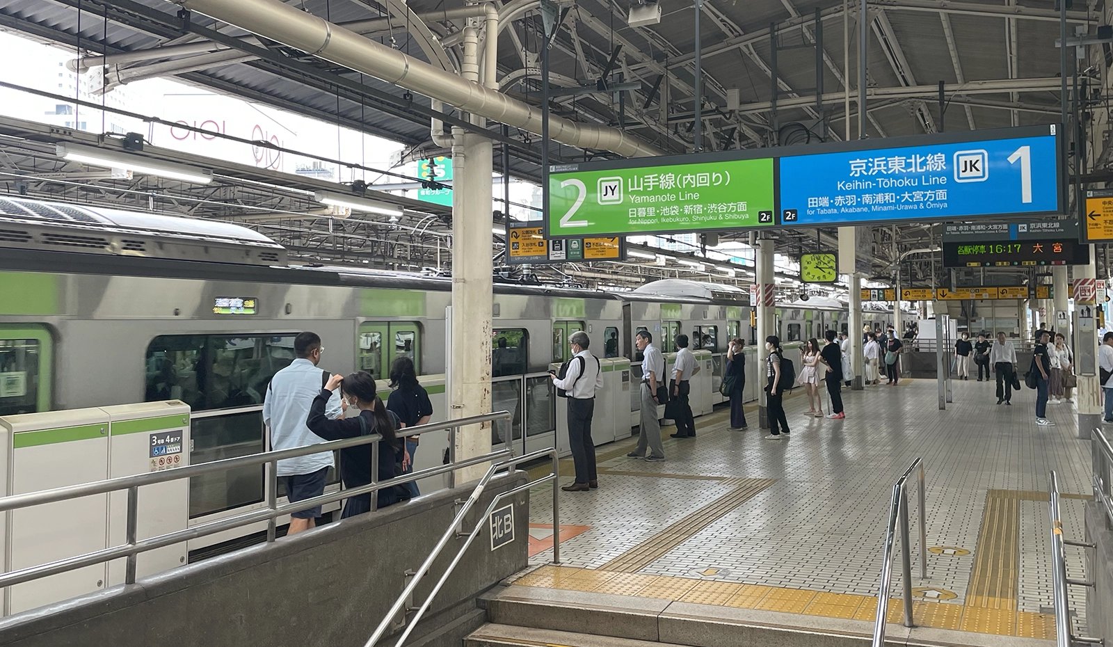 Tokyo Yamanote Line Sign